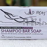 Activated Charcoal, Tea Tree & Lavender Soap by Wild Ideas